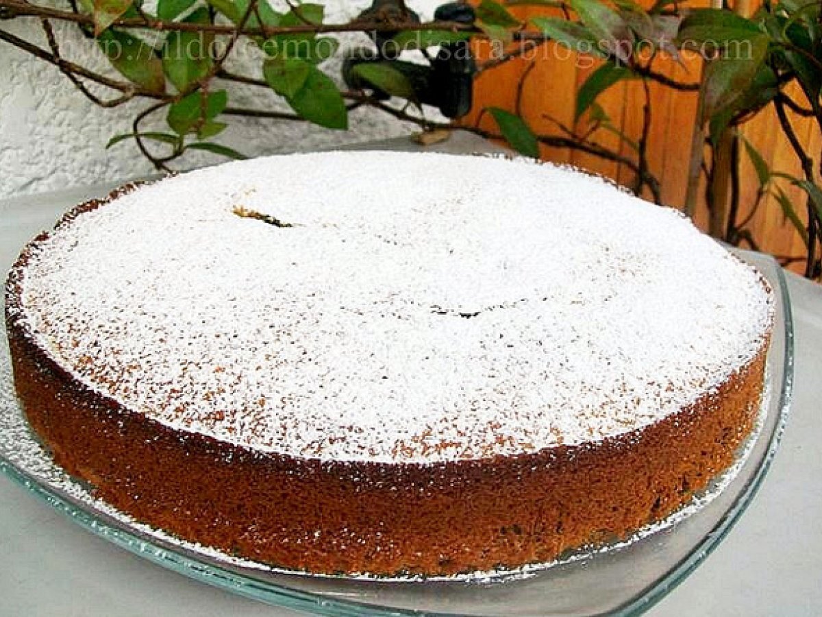 Torta bianca e nera per la colazione - foto 3