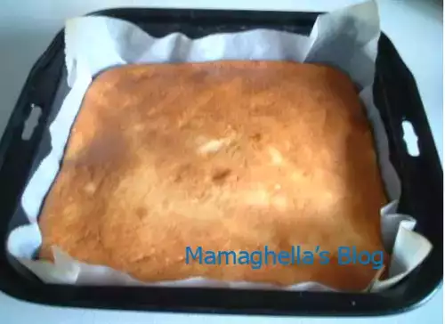 Torta burrosa e zucchero