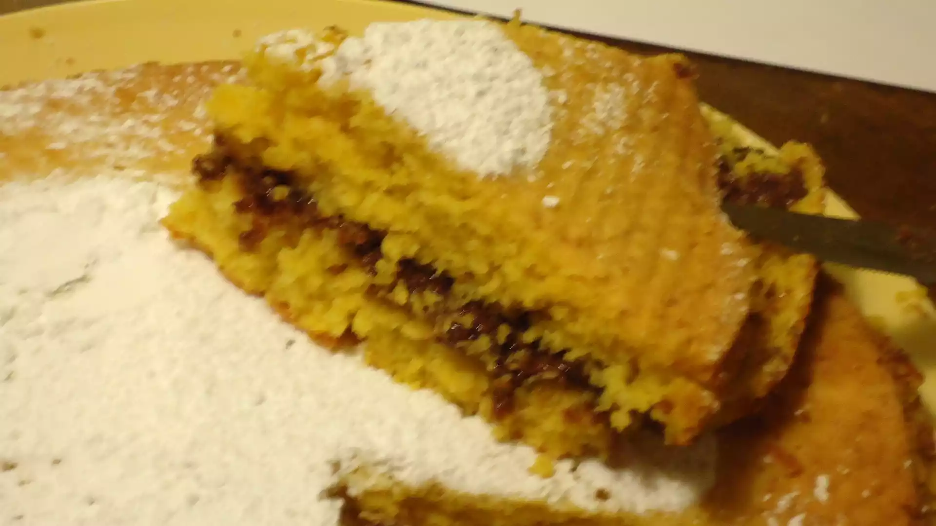 Torta camilla con nutella