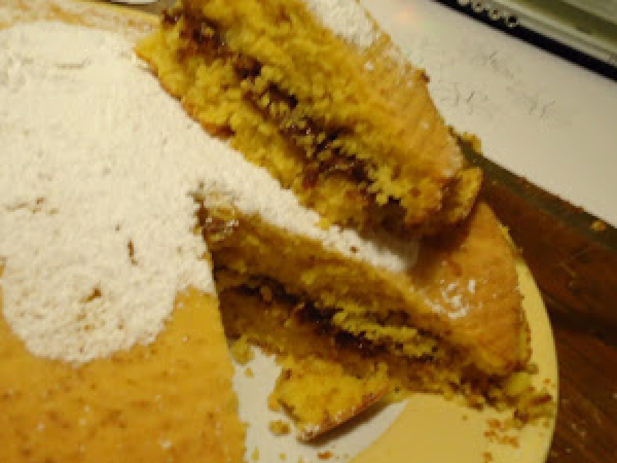 Torta camilla corretta alla nutella