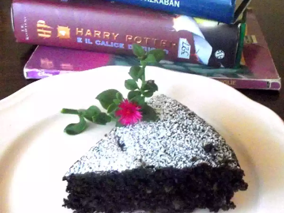 Torta ciocco-nocciole senza uova