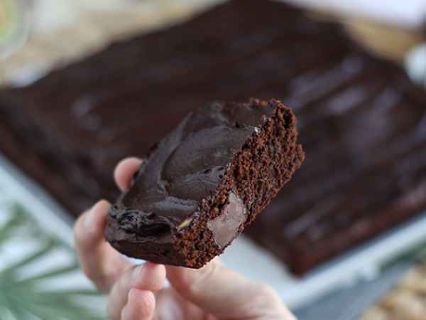 Torta cioccolato e avocado senza lattosio, foto 2