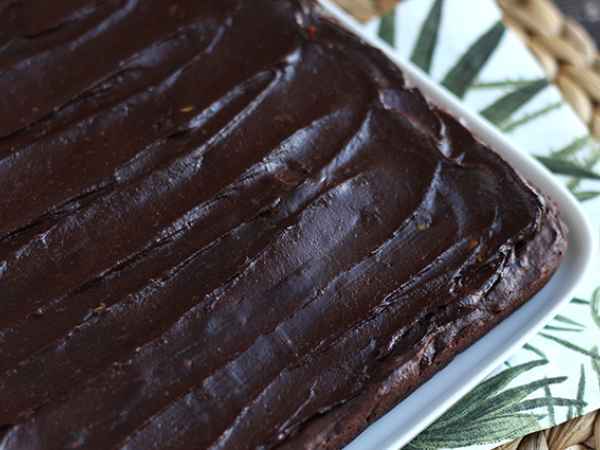 Torta cioccolato e avocado senza lattosio, foto 5