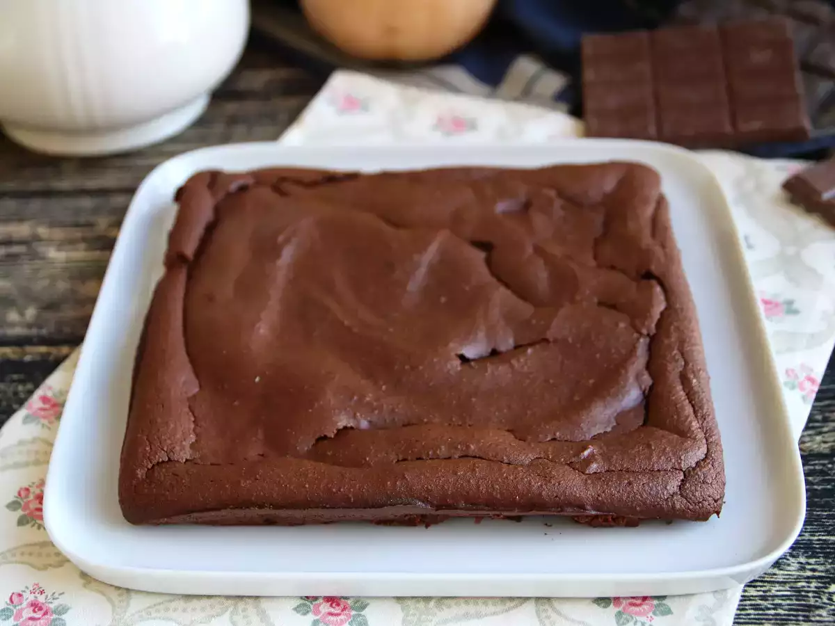 Torta cioccolato e zucca, senza glutine e senza burro - foto 4