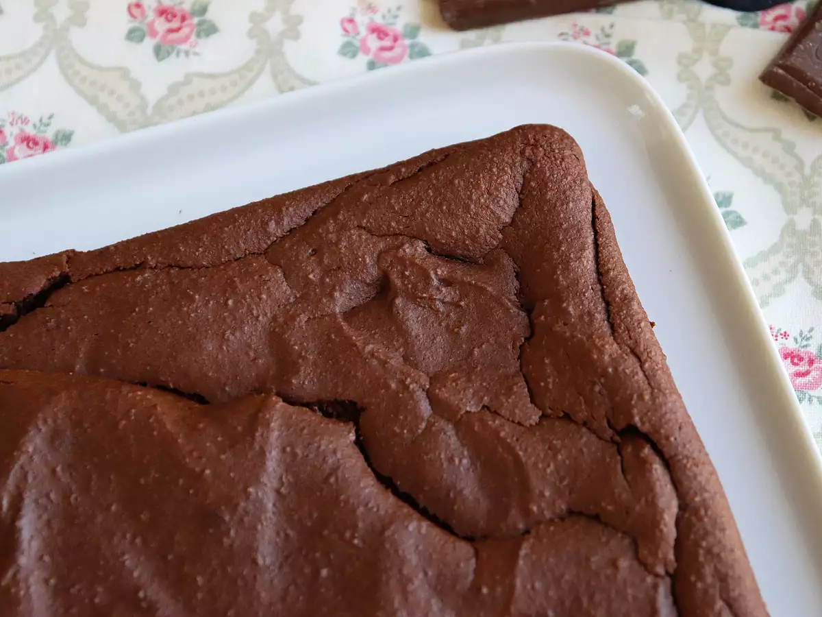 Torta cioccolato e zucca, senza glutine e senza burro - foto 5