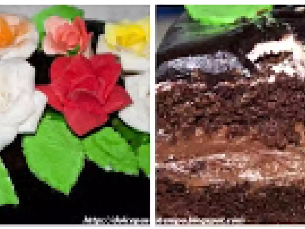 Torta Cioccolatosa Con Glassa A Specchio - foto 2