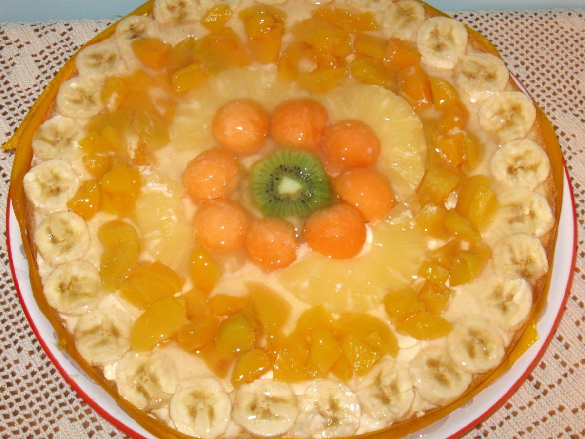 Torta compleanno alla frutta - foto 2