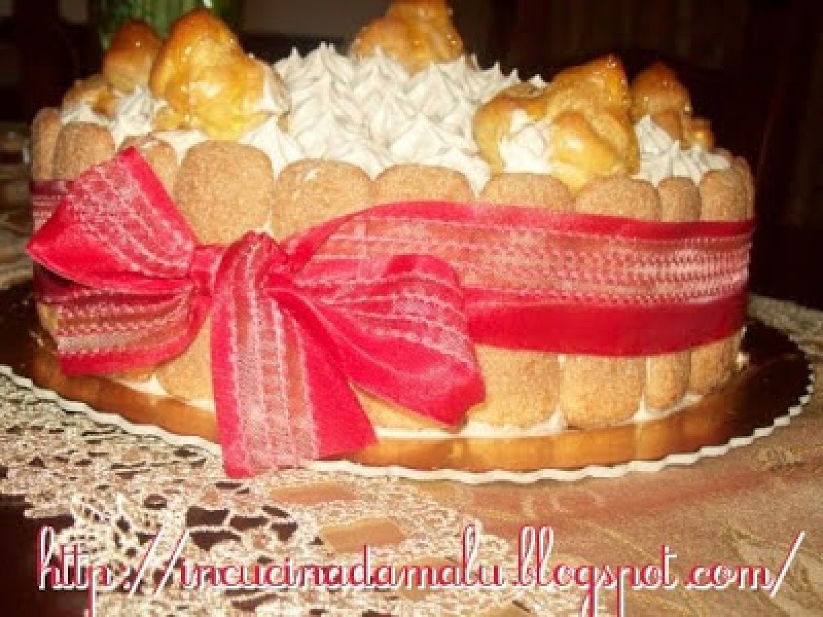 Torta con bignè - foto 3