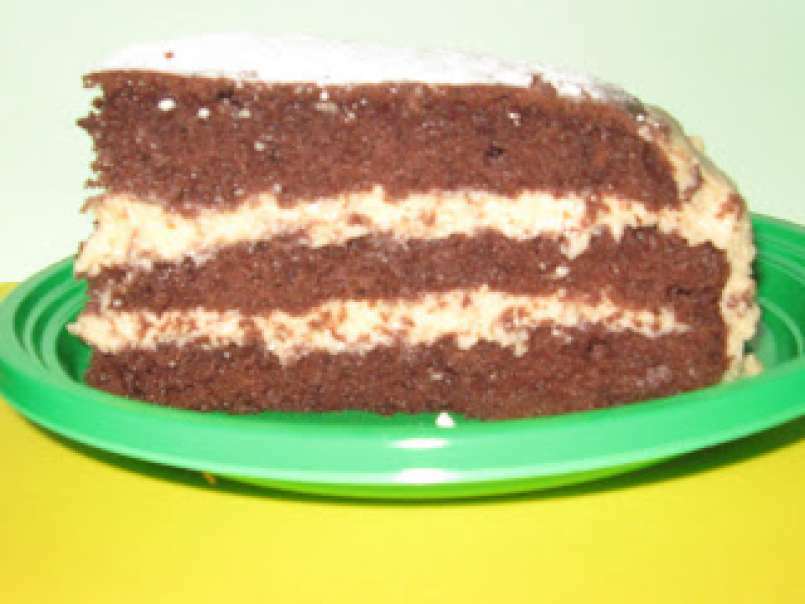 Torta con crema allo zabaione, foto 1