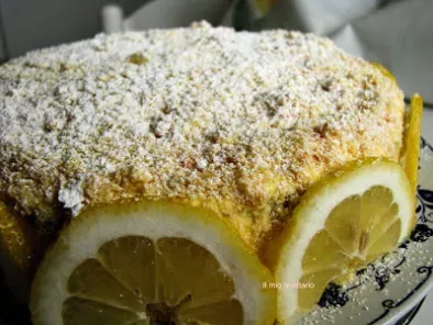 Torta con crema di burro al limone