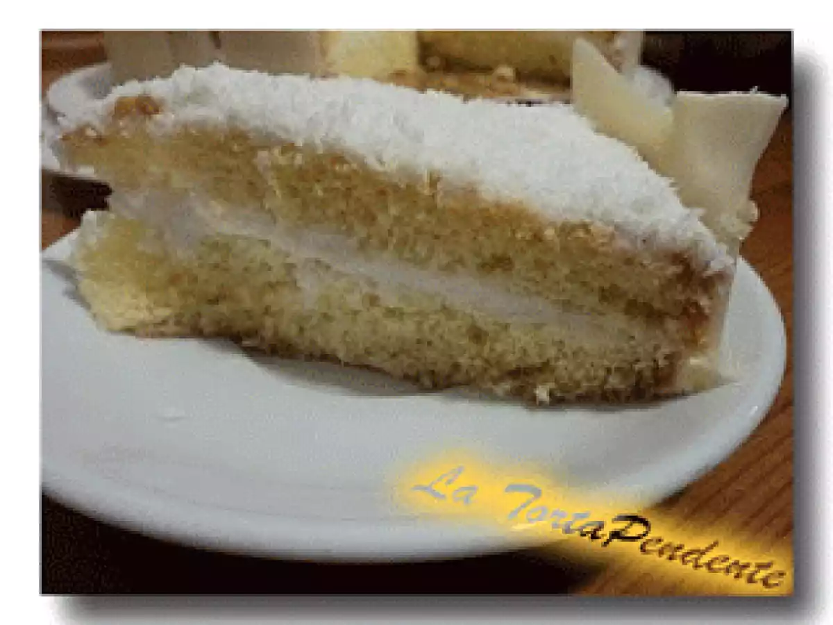 Torta con Crema di Cocco - foto 3