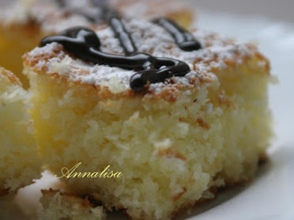 dolce con farina di cocco