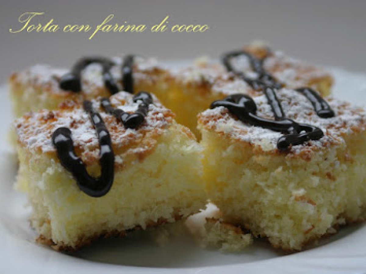 ricette torte con farina di cocco