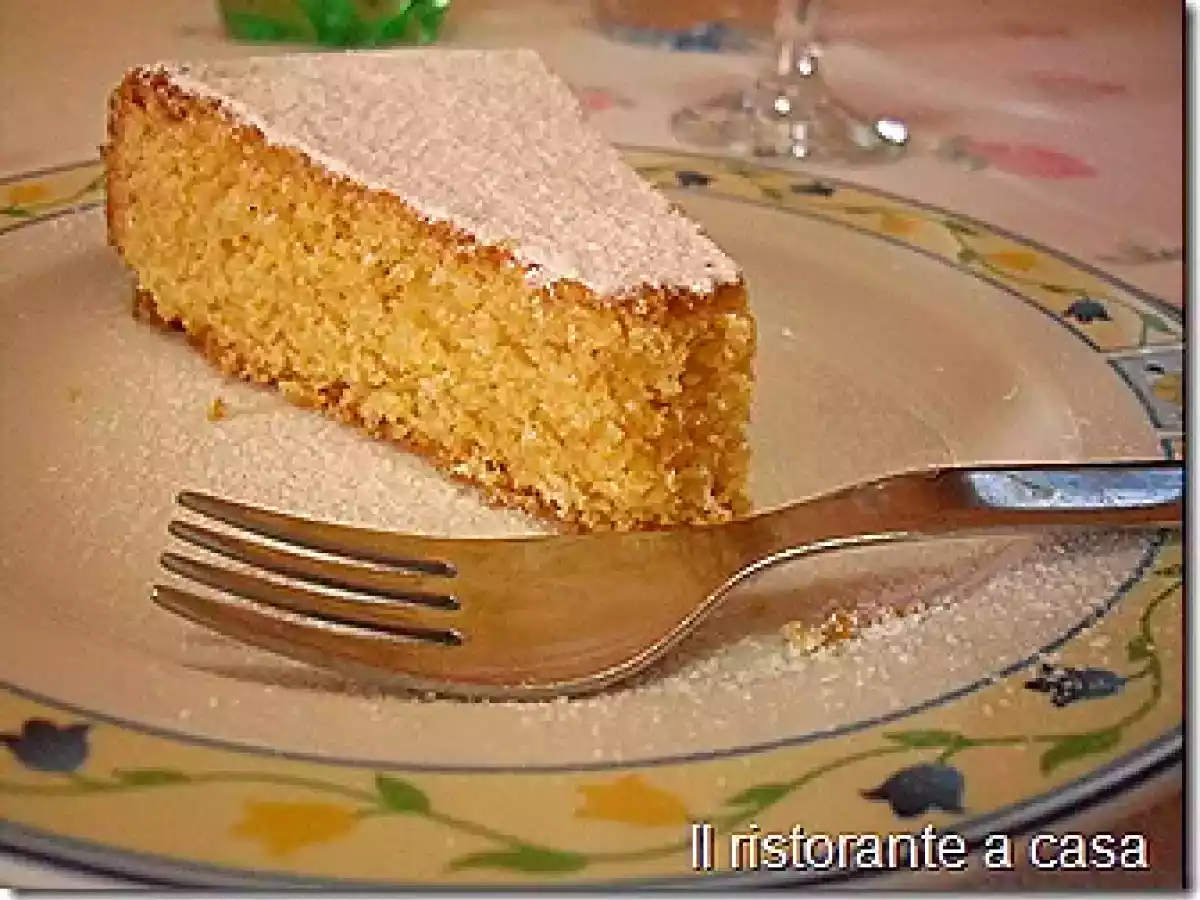 Torta con farina di mais