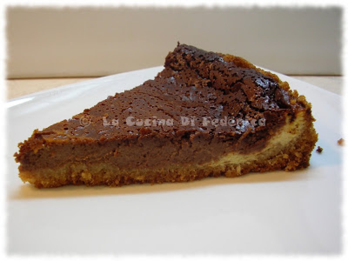 Torta con fette biscottate e nutella