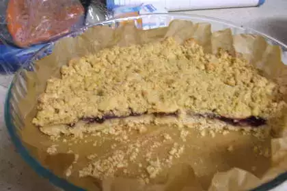 Torta con mele e formaggio