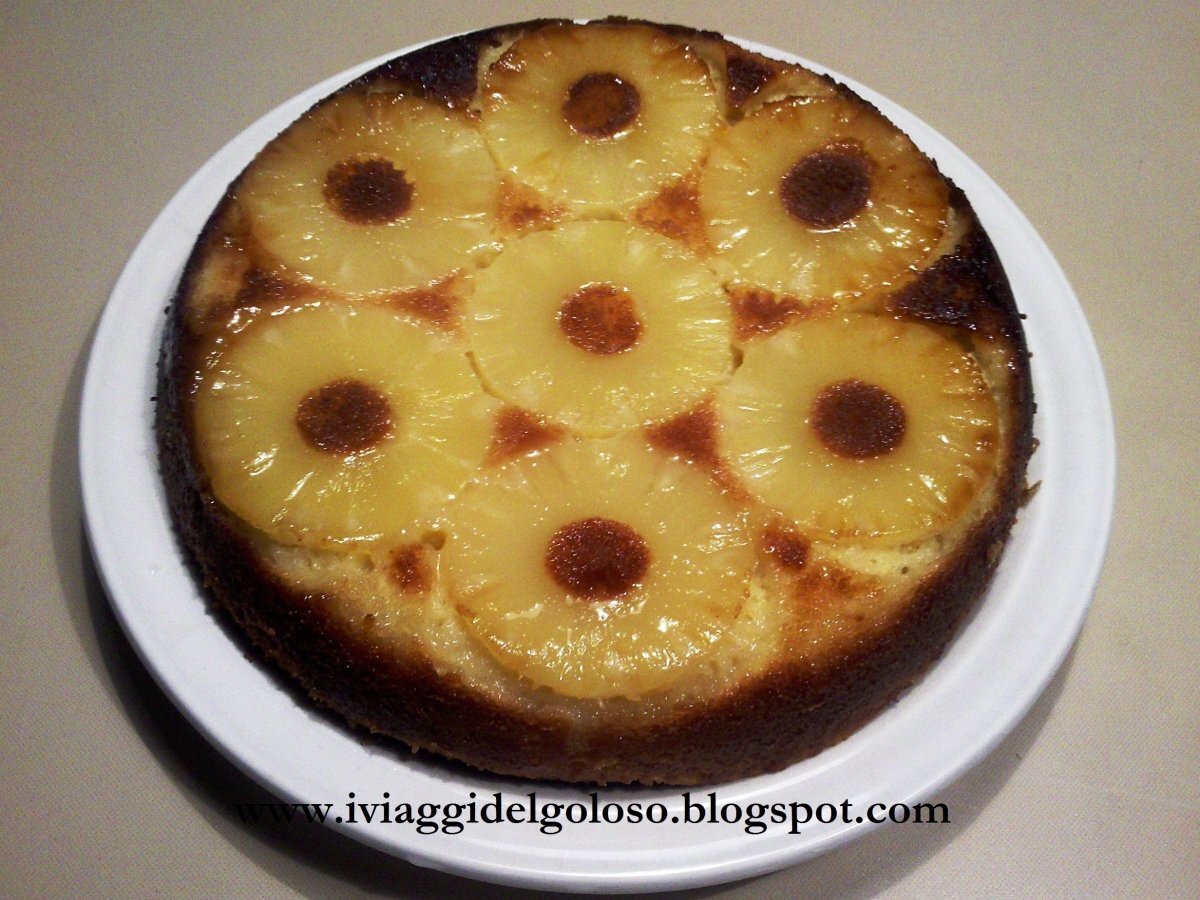 TORTA CON RICOTTA ALL'ANANAS - Ricetta facile