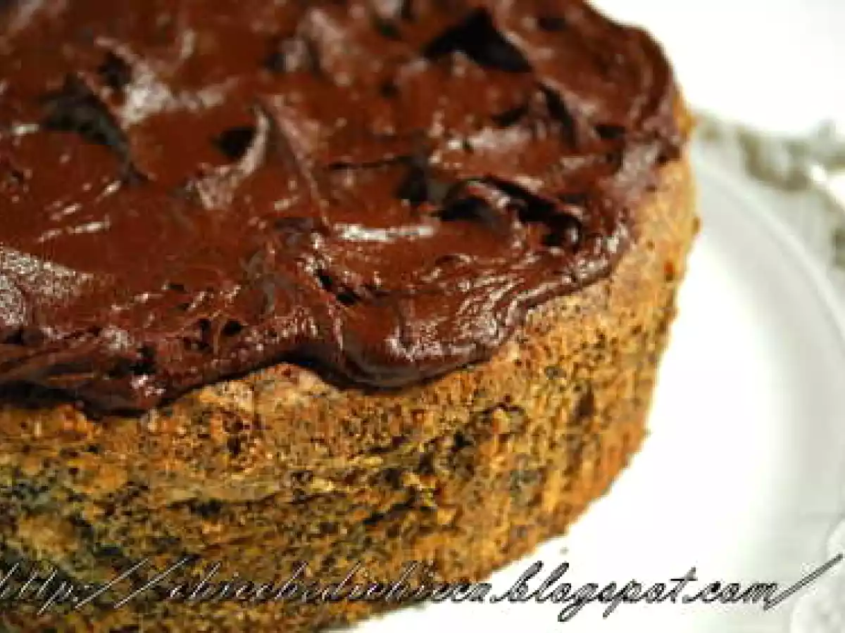 Torta con semi di Papavero e Nocciole