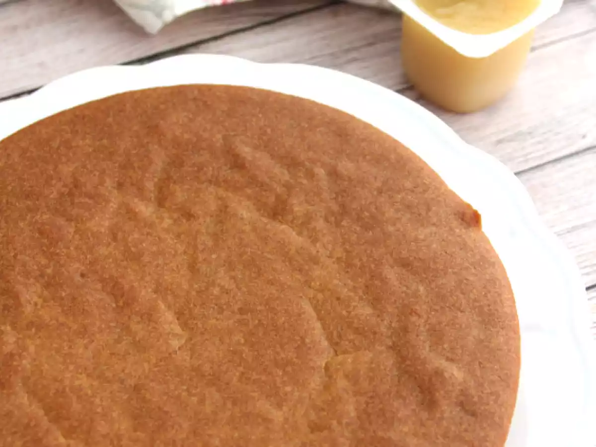 Torta con yogurt di soia e composta di mele - Ricetta vegana e senza glutine - foto 2