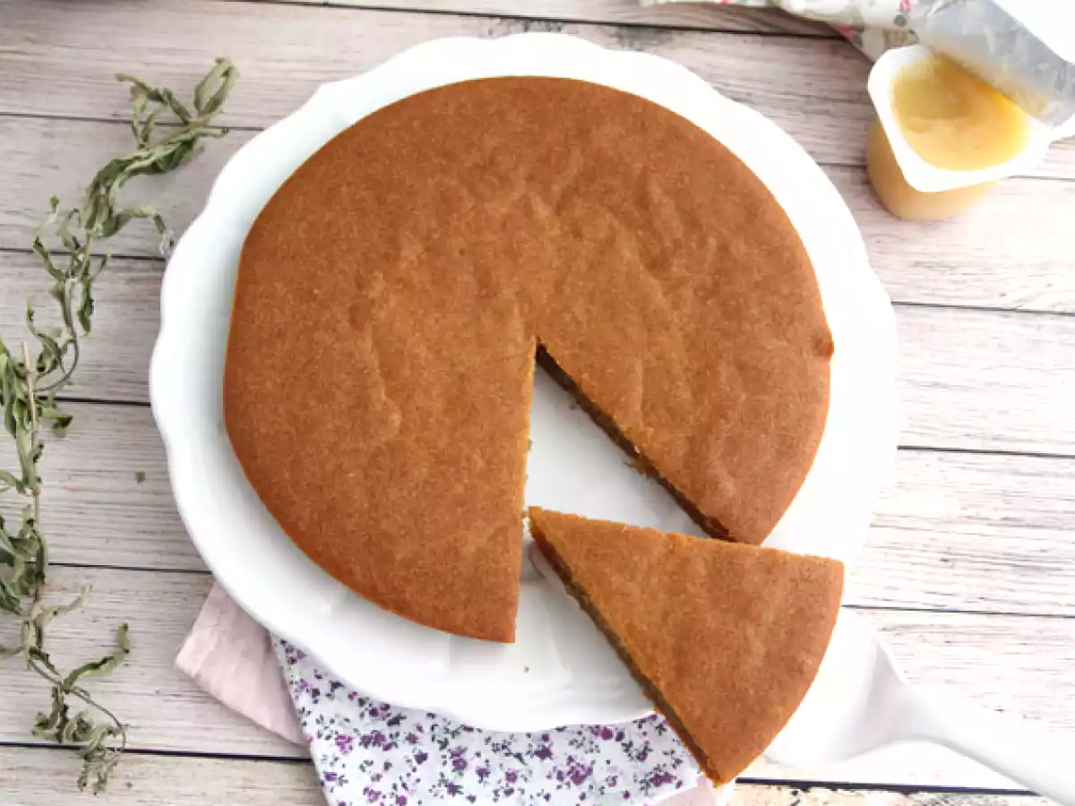 Torta con yogurt di soia e composta di mele - Ricetta vegana e senza glutine - foto 4