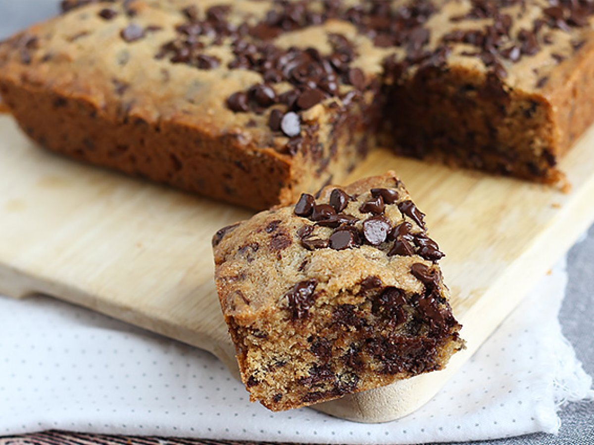 Torta cookie con pepite di cioccolato - foto 5