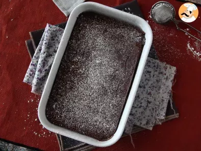 Torta cremosa al cioccolato senza farina, foto 3