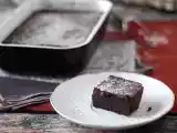Torta cremosa al cioccolato senza farina, foto 2