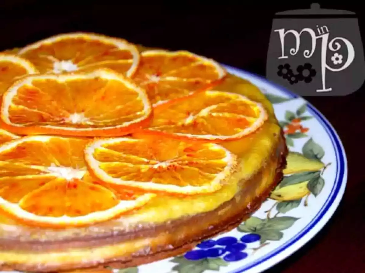 Torta cremosa all'arancia