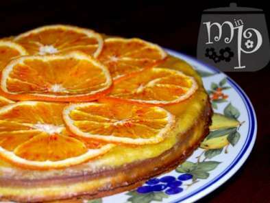 Torta cremosa all'arancia