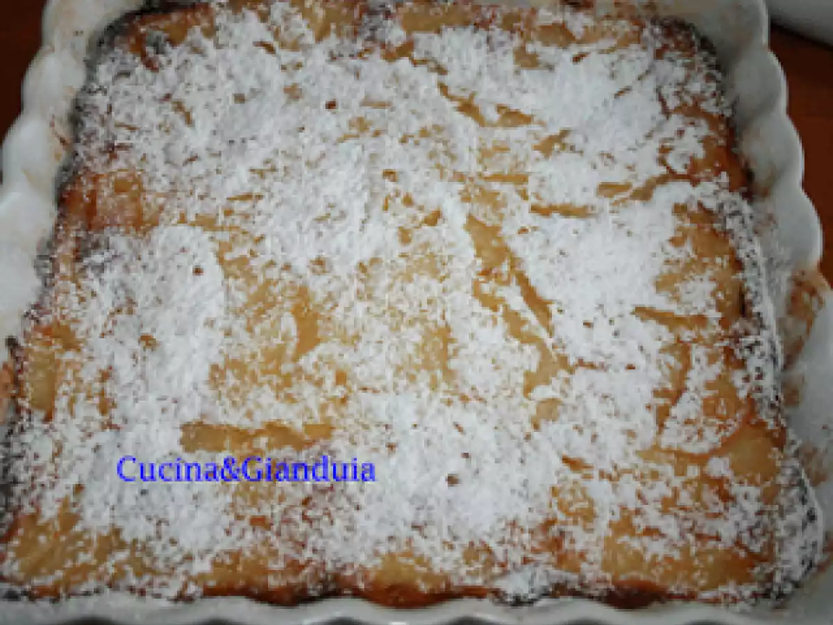 Torta cremosa alle mele e pere - foto 2