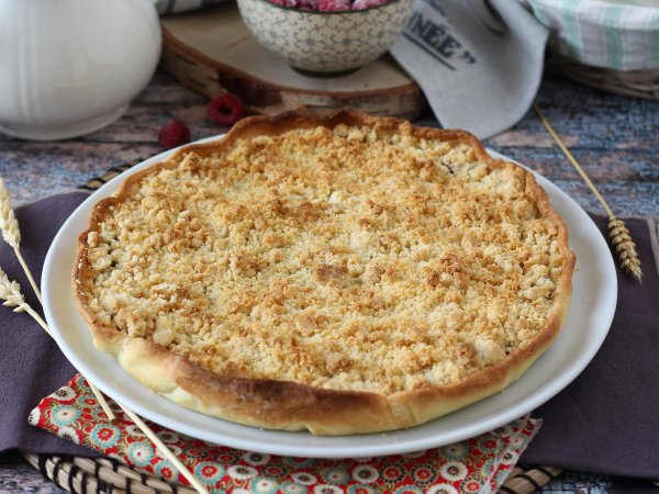 Torta crumble veloce ai frutti rossi, foto 6