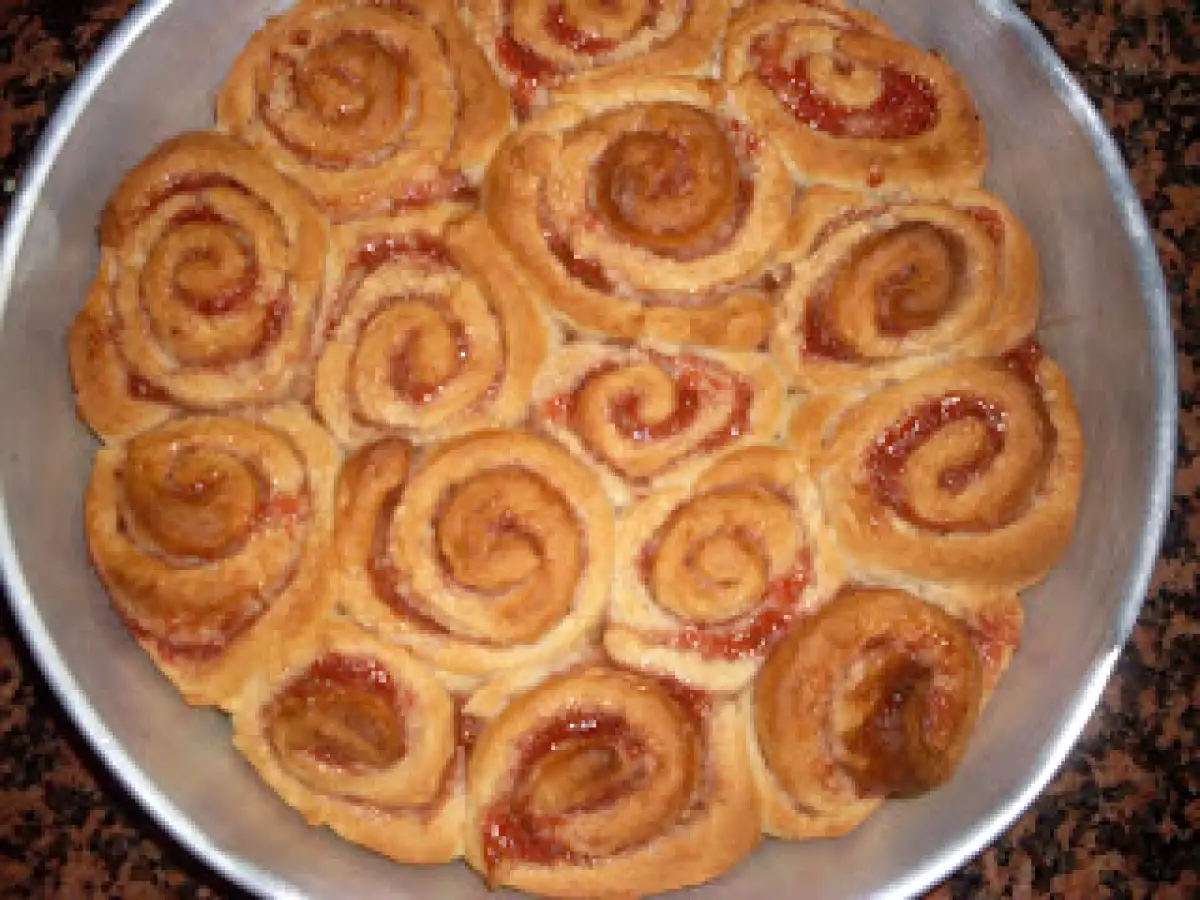 Torta delle Rose con marmellata di fragole! - foto 3