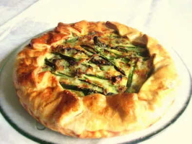 Torta di asparagi e prosciutto cotto ? Asparagus and ham Tarte