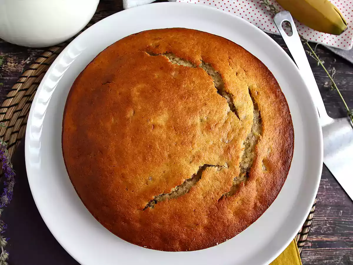 Torta di banane facile - foto 4
