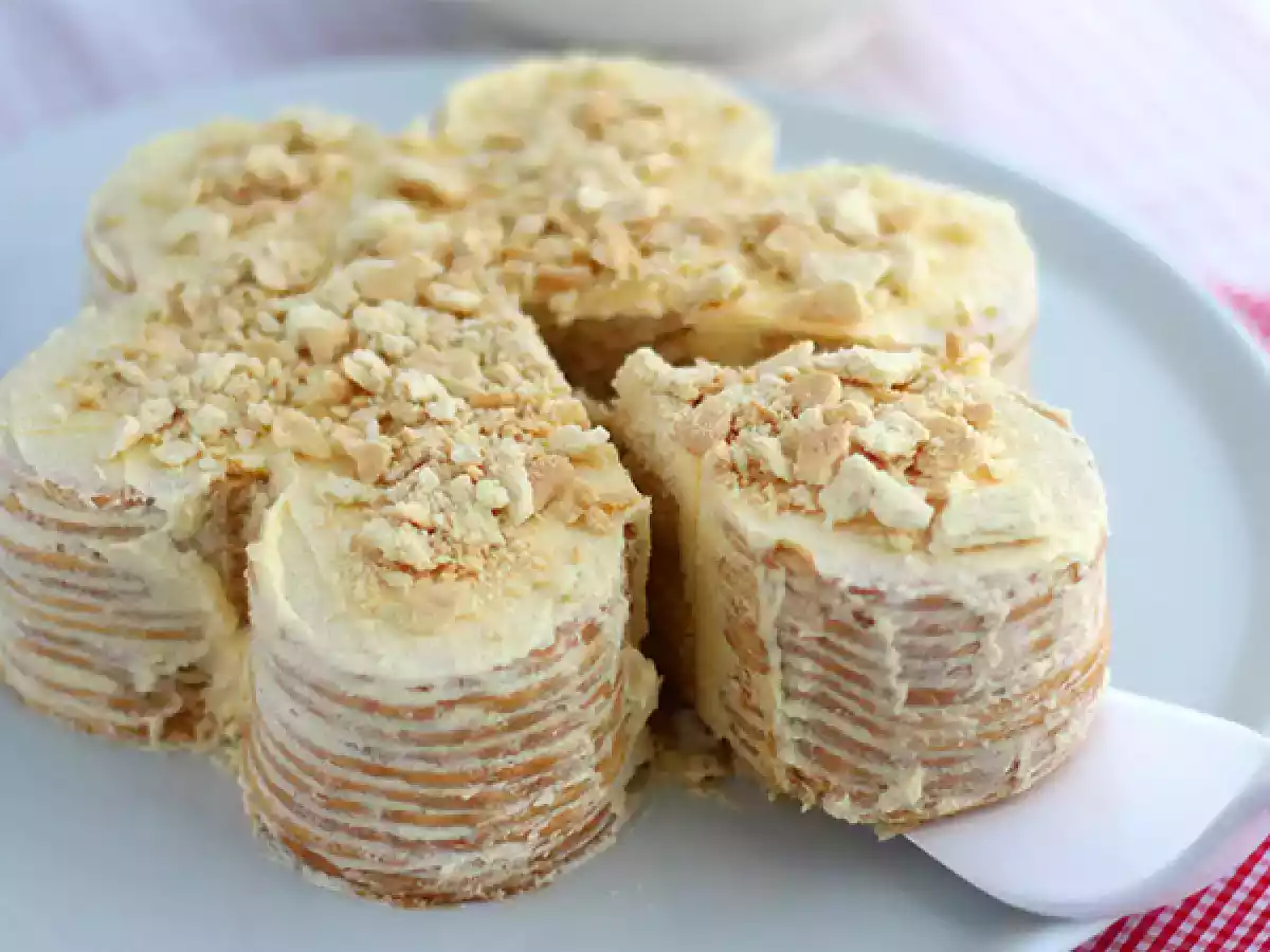 Torta di biscotti senza cottura - Ricetta portoghese - foto 3