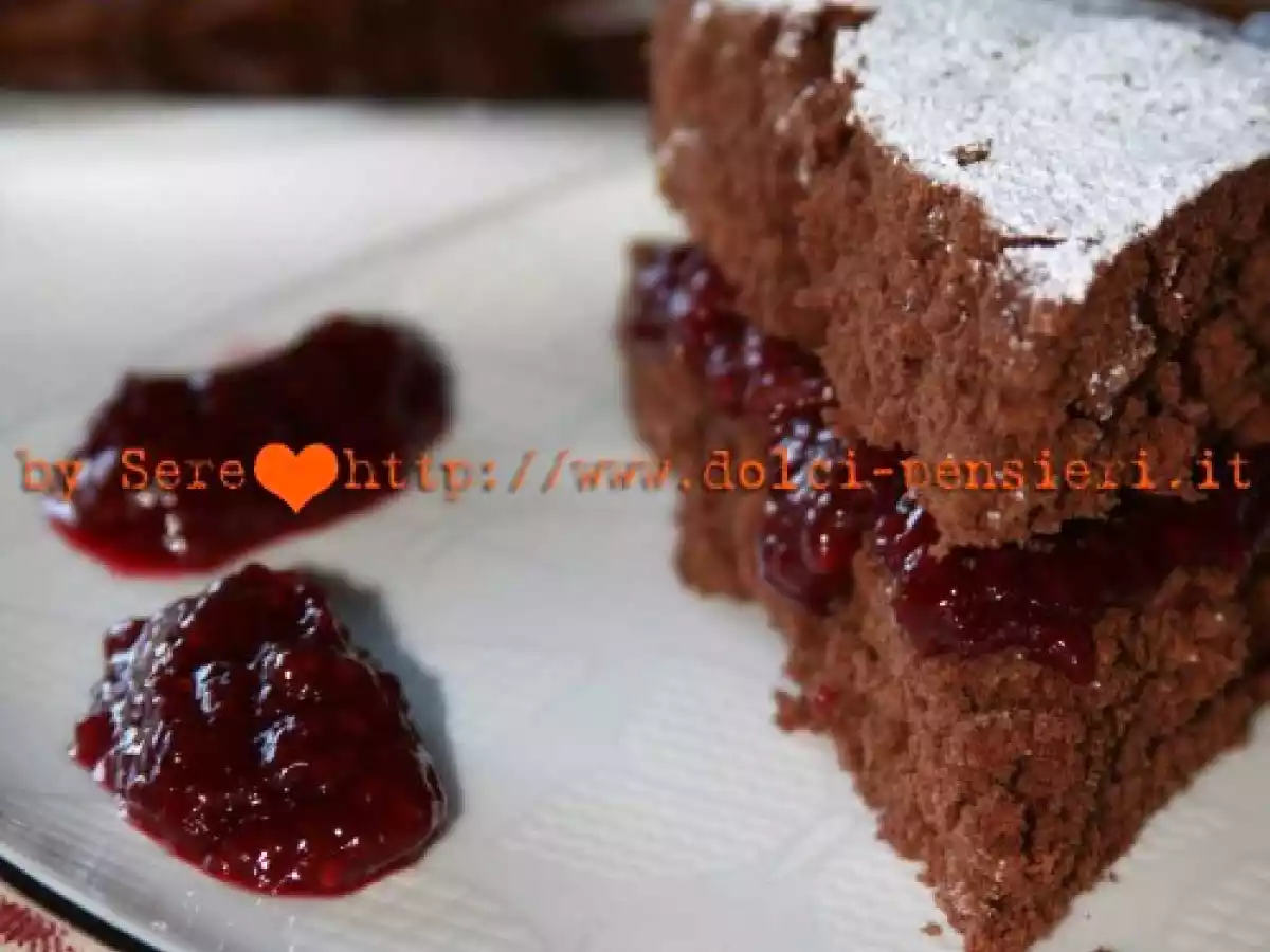 TORTA DI CACAO CON NOCCIOLE E MANDORLE secondo ?Dolcipensieri?