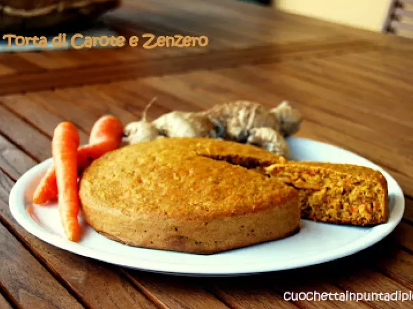 Torta di Carote allo Zenzero, foto 2