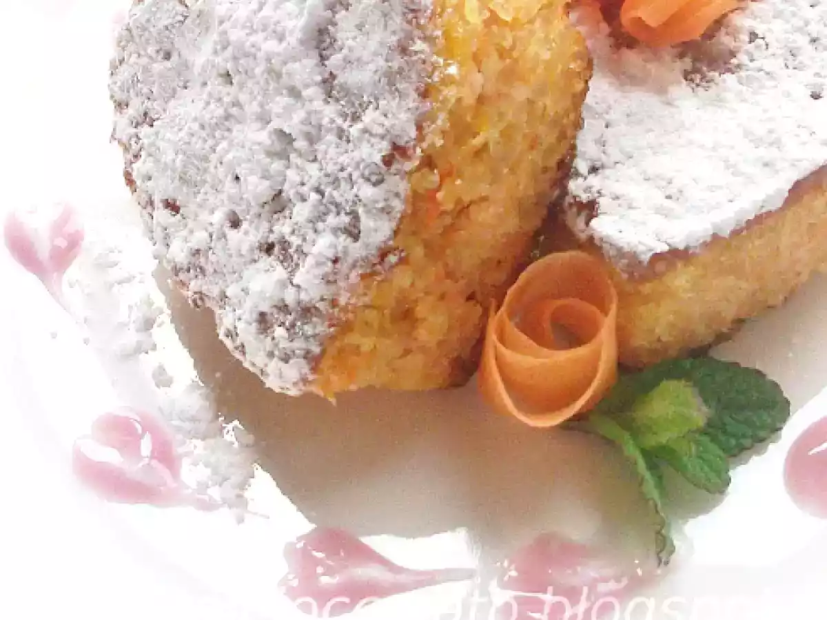 Torta di carote, mandorle e... il cocco?