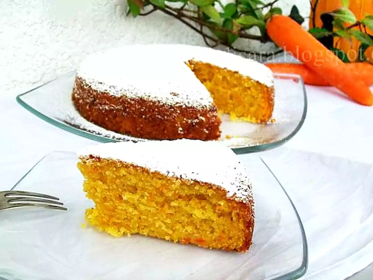 Torta di carote tradizionale