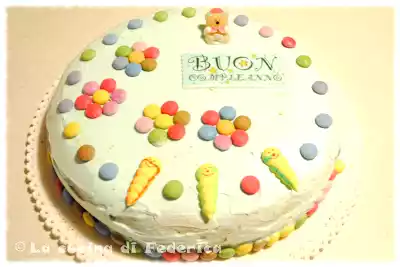 Torta di compleanno per giacomo