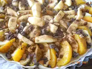 Torta di frutta cotta
