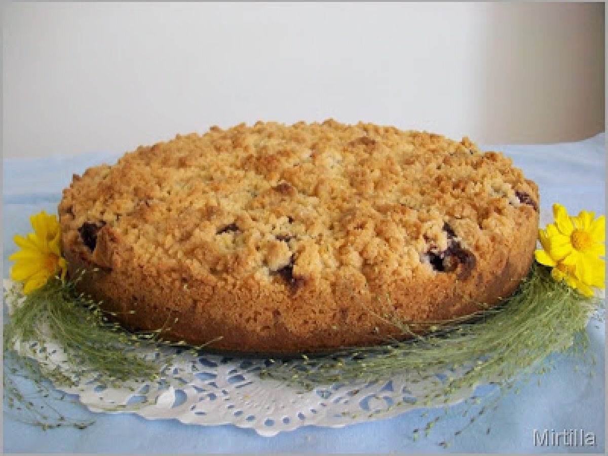 Torta di grano saraceno alle pere