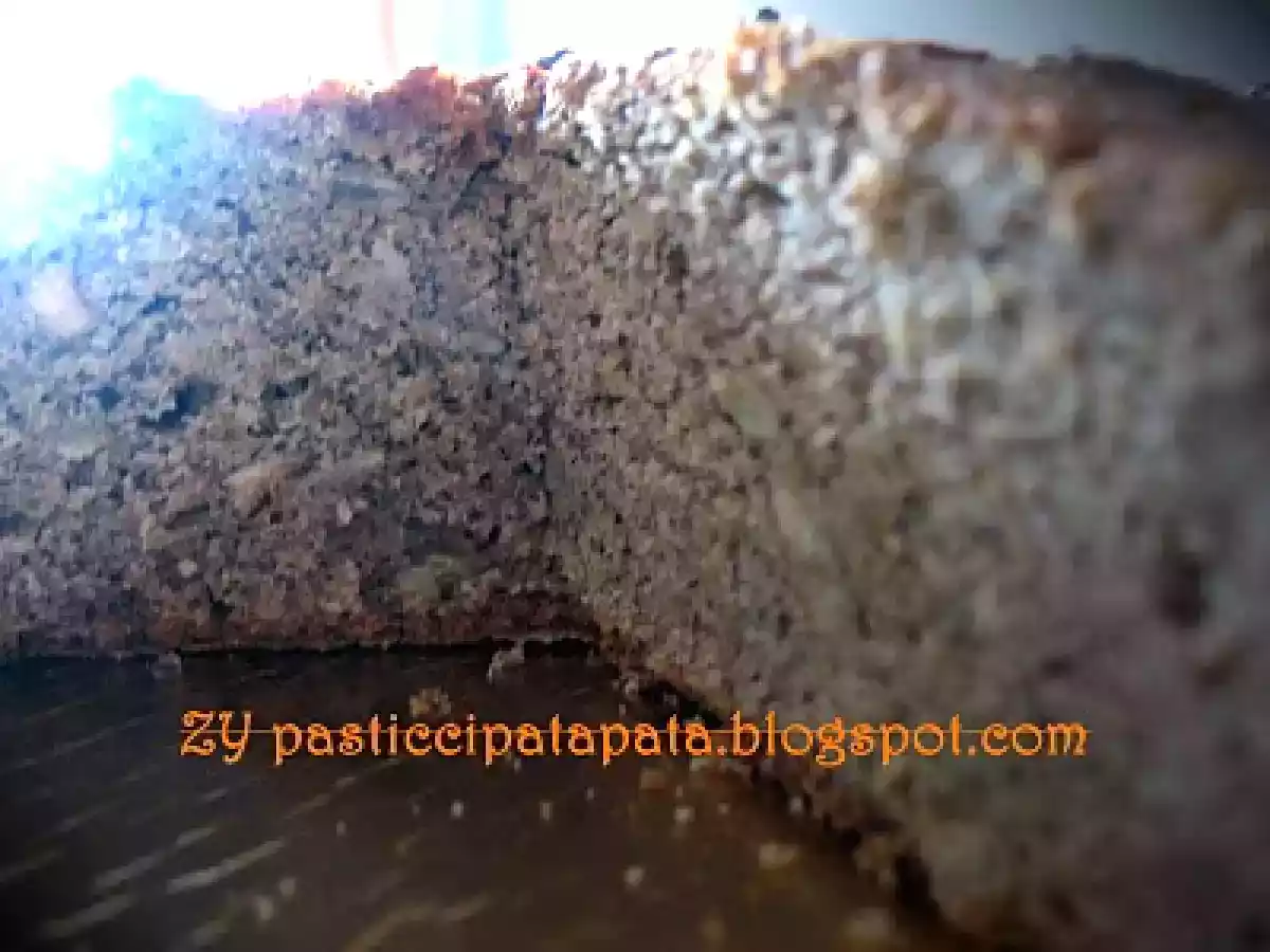 Torta di grano saraceno e cachi