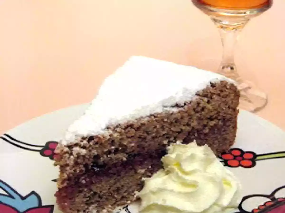 Torta di grano saraceno e marmellata di mirtilli rossi - foto 3