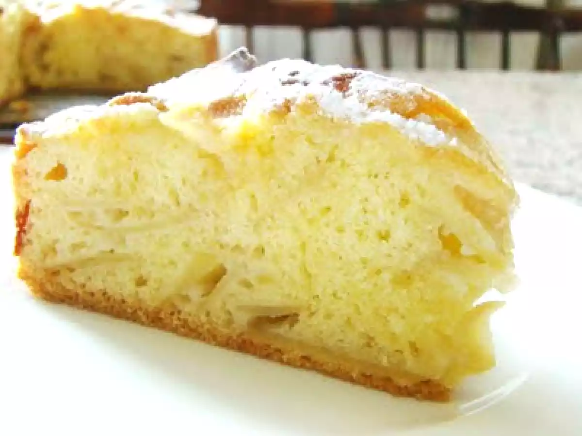 TORTA DI MELE CIOCCOLATO BIANCO E RUM... CHE DELIZIA! - foto 2