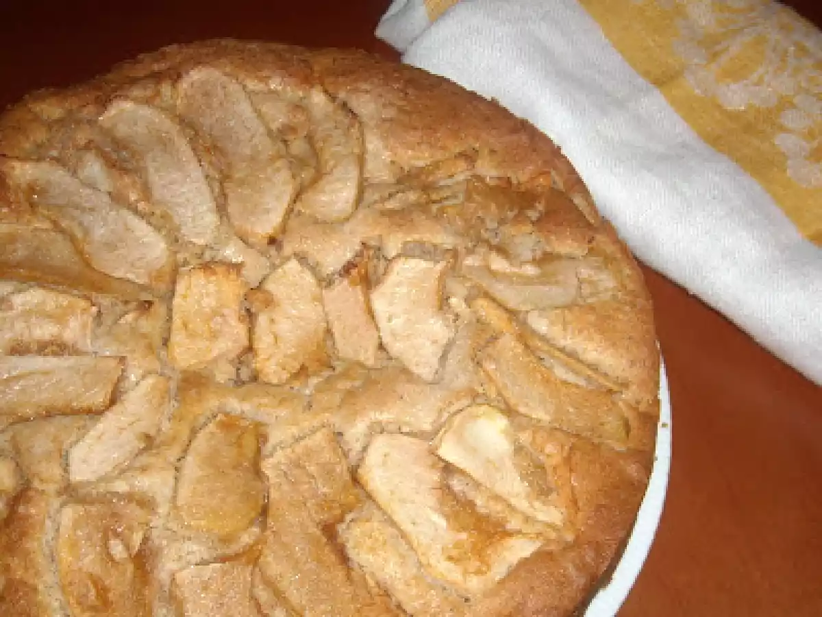 TORTA DI MELE CON FARINA INTEGRALE