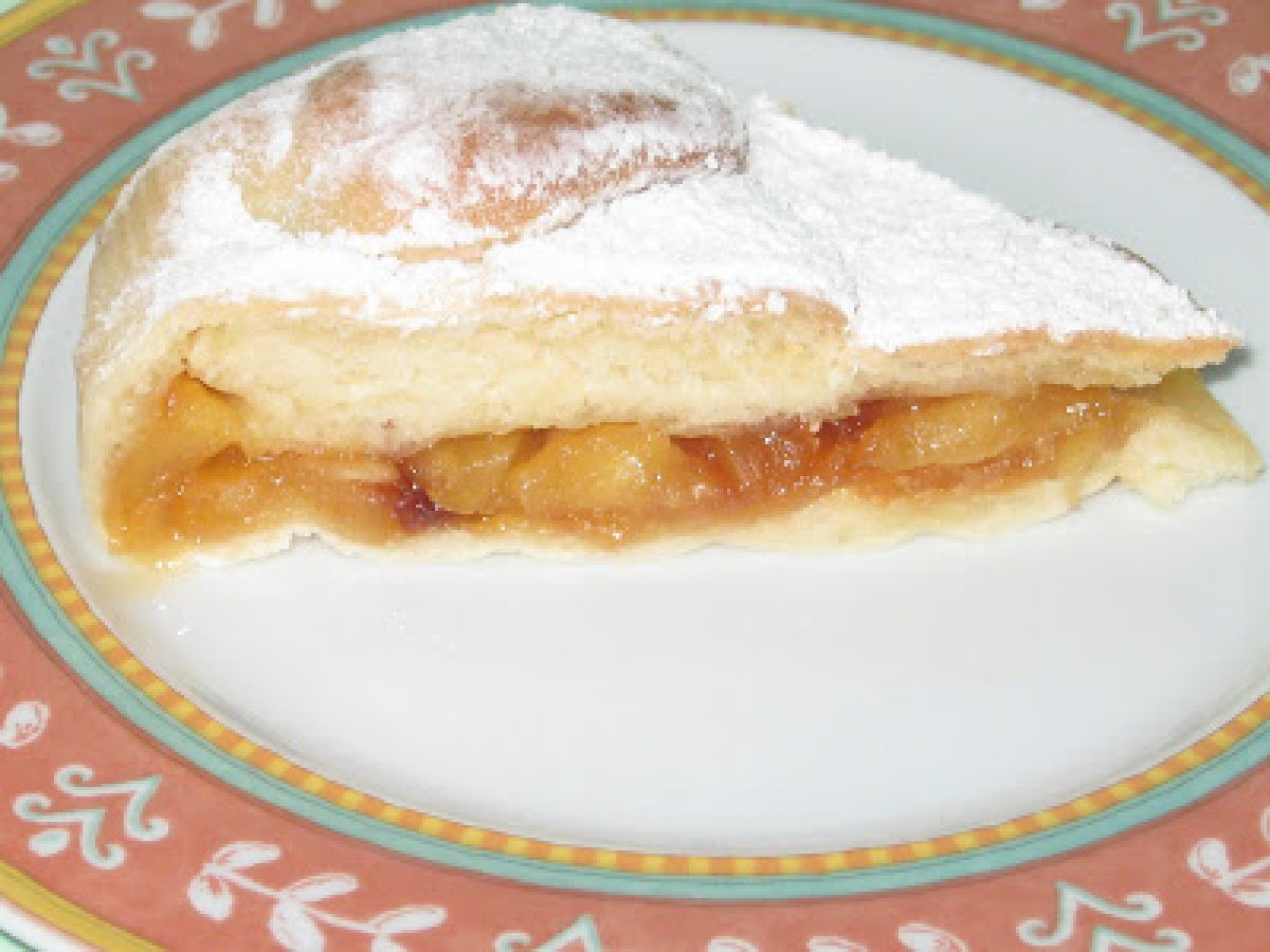 Torta di mele con lievito madre