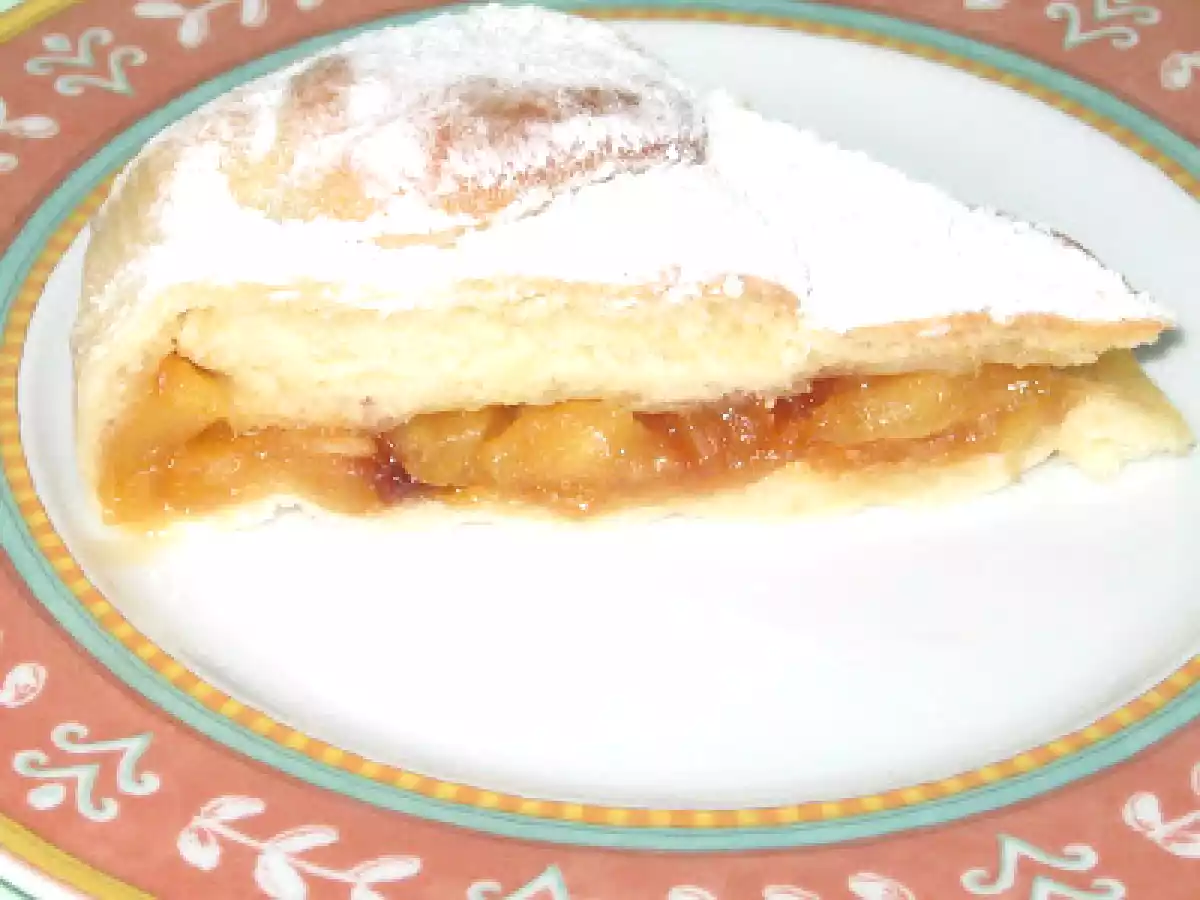 Torta di mele con lievito madre