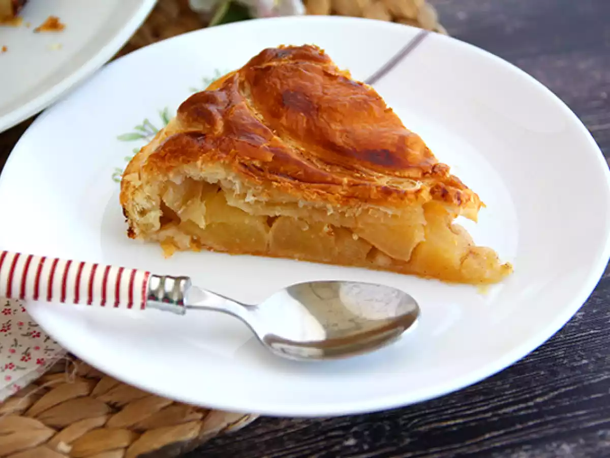 Torta di mele con pasta sfoglia - foto 2