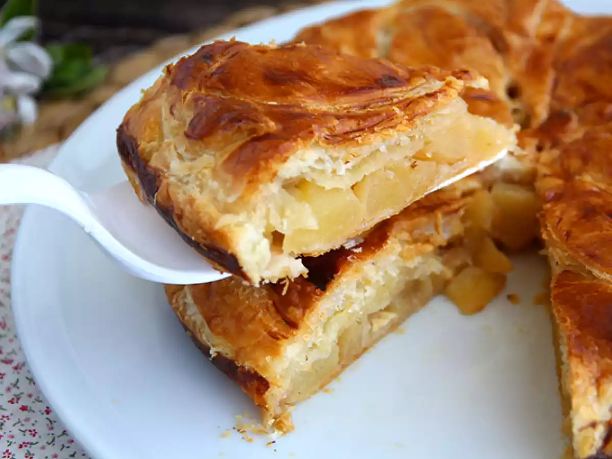 Torta di mele con pasta sfoglia - foto 5
